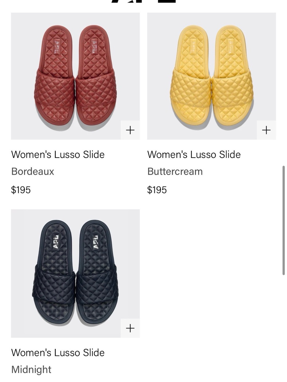 APL - Women's Lusso Slide - Picture 6 of 6